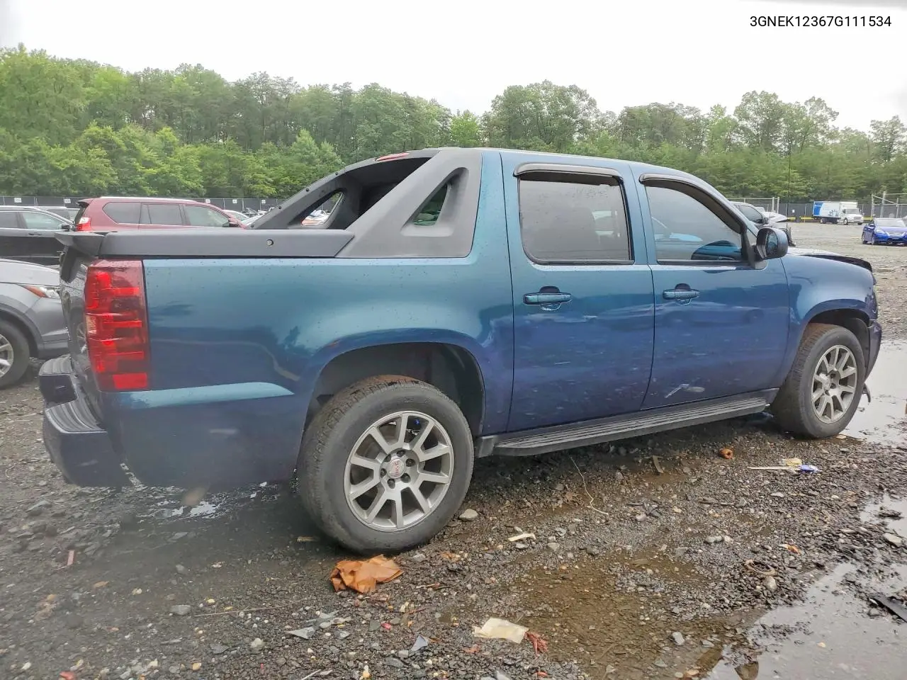2007 Chevrolet Avalanche K1500 VIN: 3GNEK12367G111534 Lot: 60324176