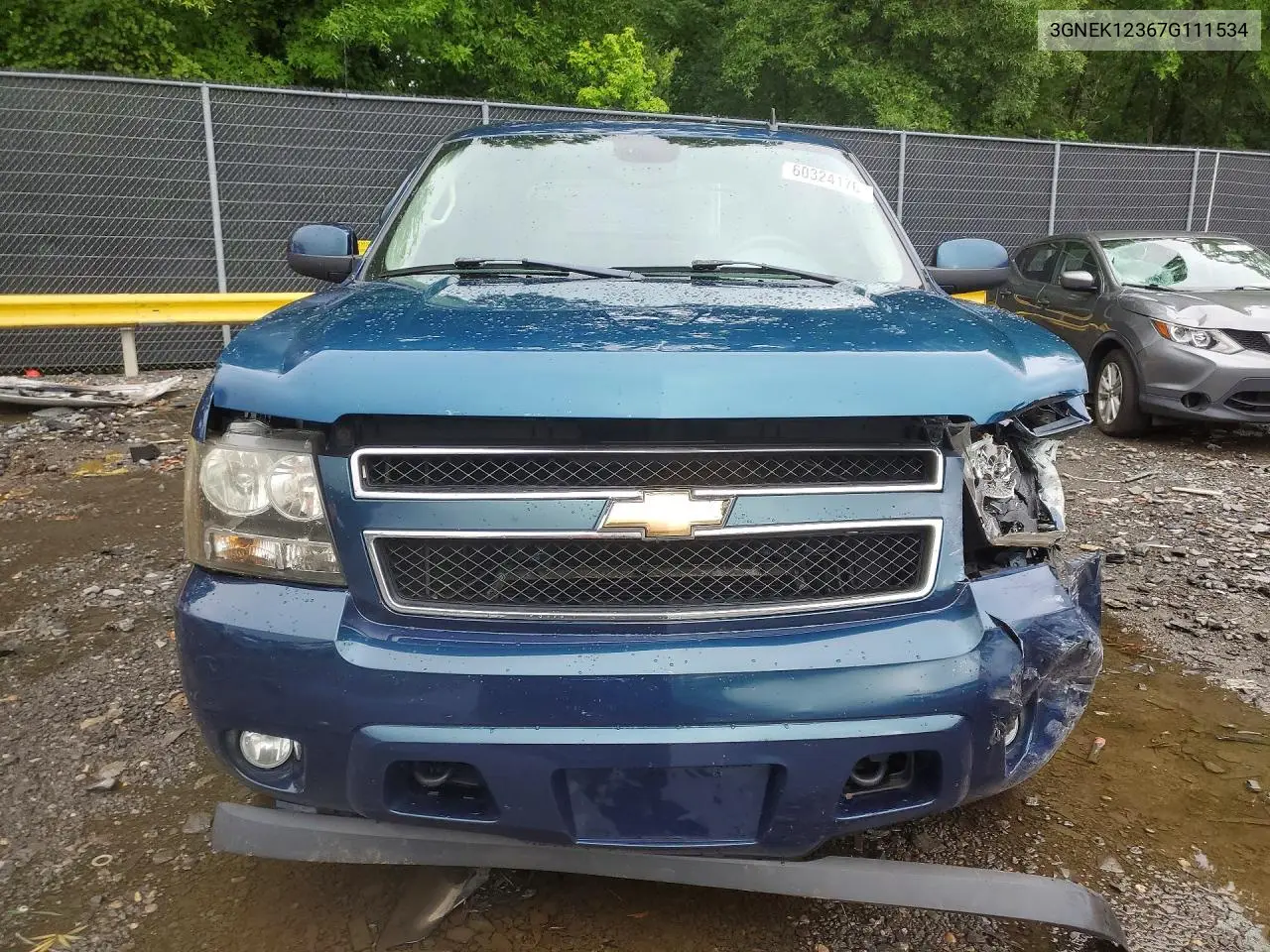 2007 Chevrolet Avalanche K1500 VIN: 3GNEK12367G111534 Lot: 60324176