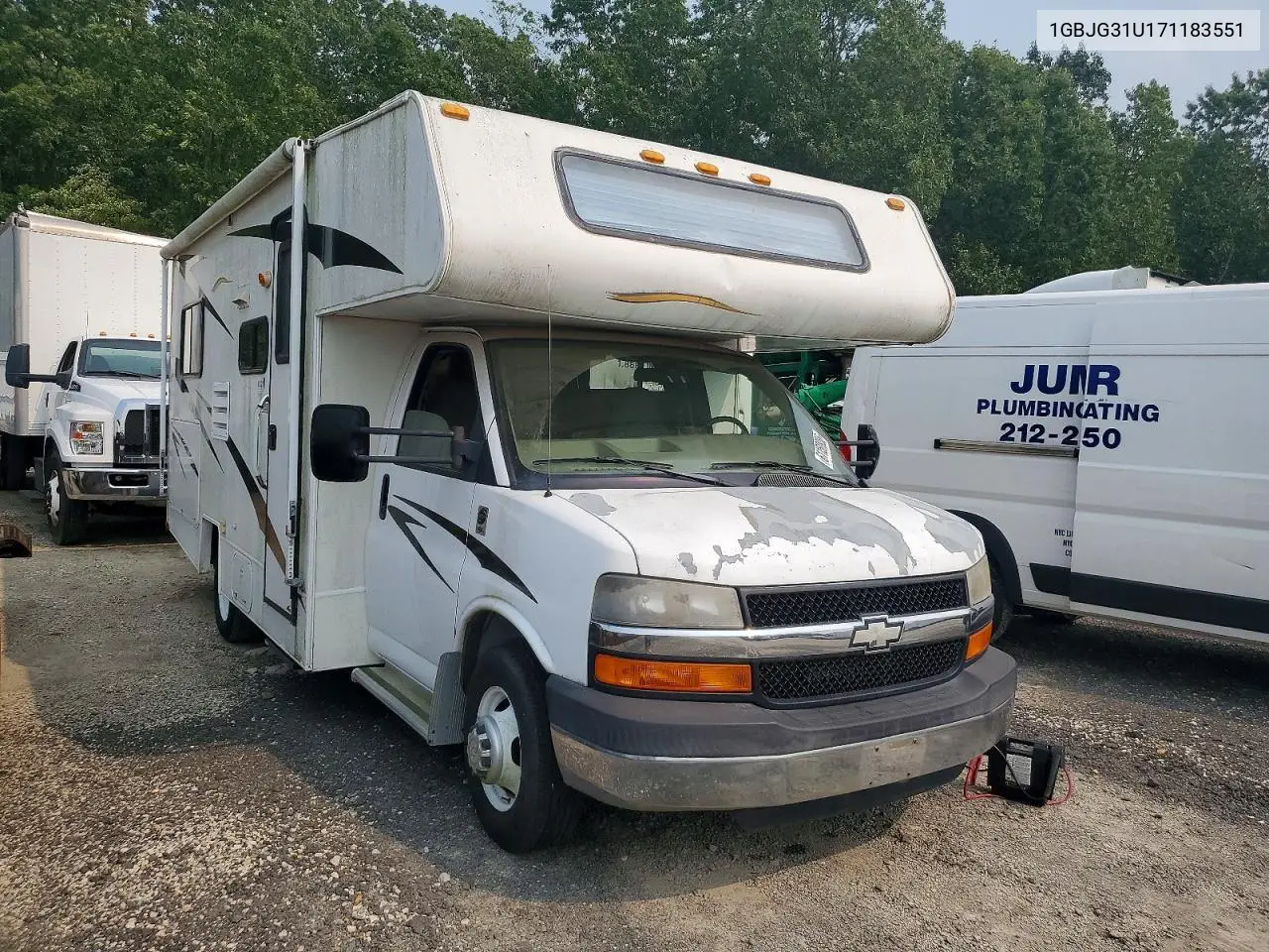 2007 Chevrolet Express G3500 VIN: 1GBJG31U171183551 Lot: 61150956