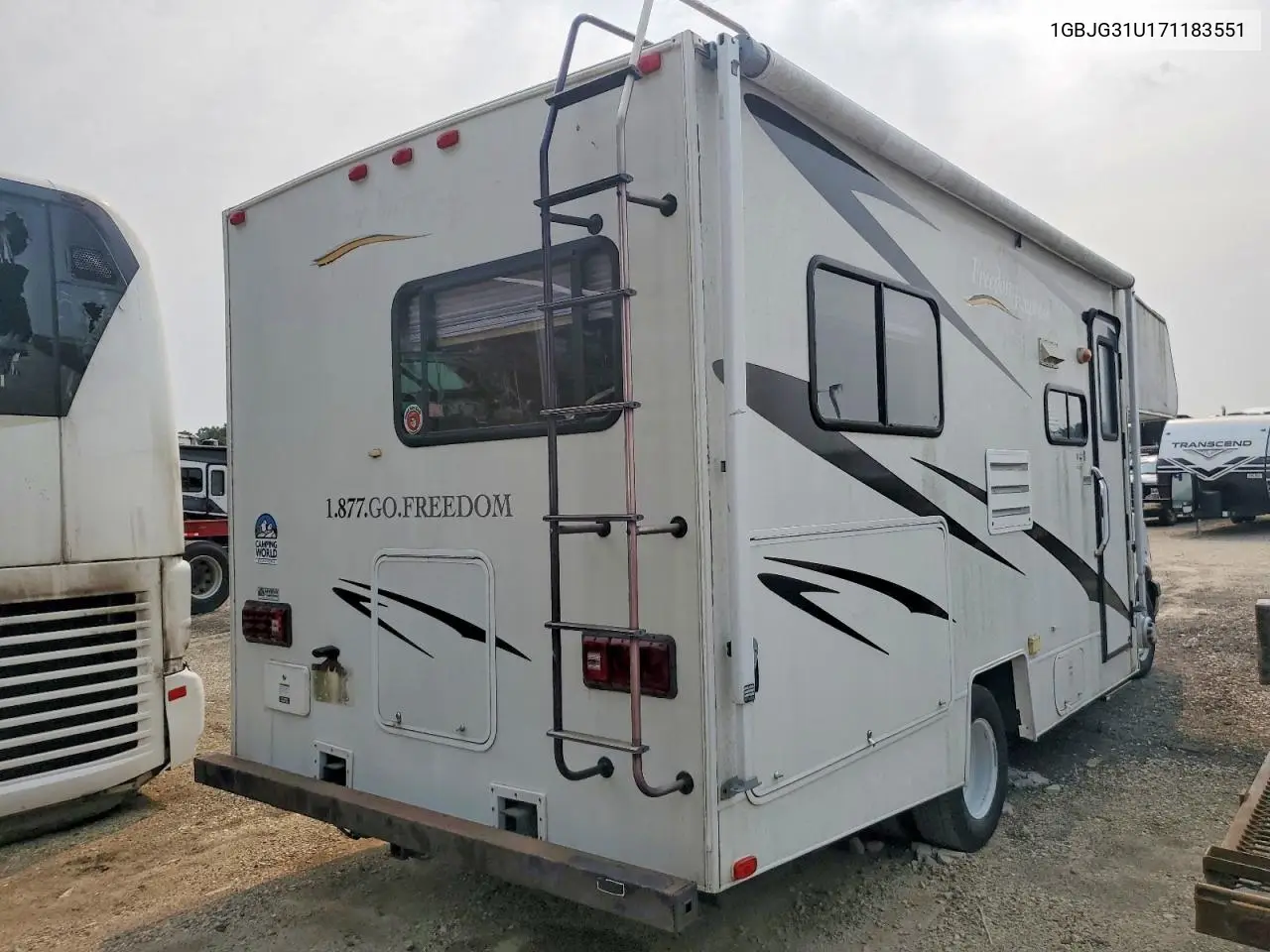 2007 Chevrolet Express G3500 VIN: 1GBJG31U171183551 Lot: 61150956
