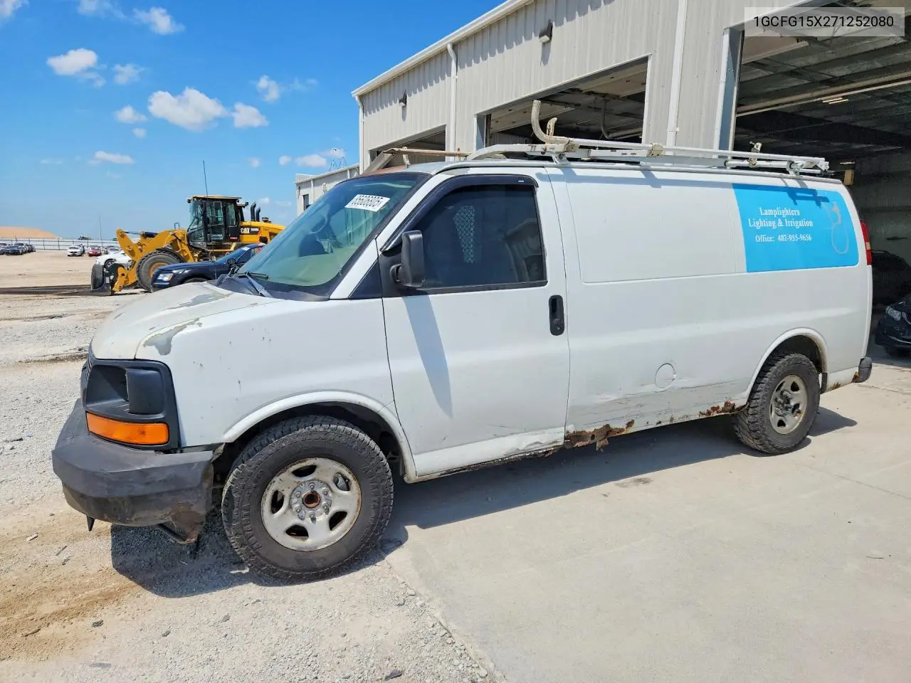 2007 Chevrolet Express G1500 VIN: 1GCFG15X271252080 Lot: 85606805