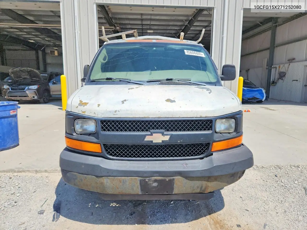 2007 Chevrolet Express G1500 VIN: 1GCFG15X271252080 Lot: 85606805