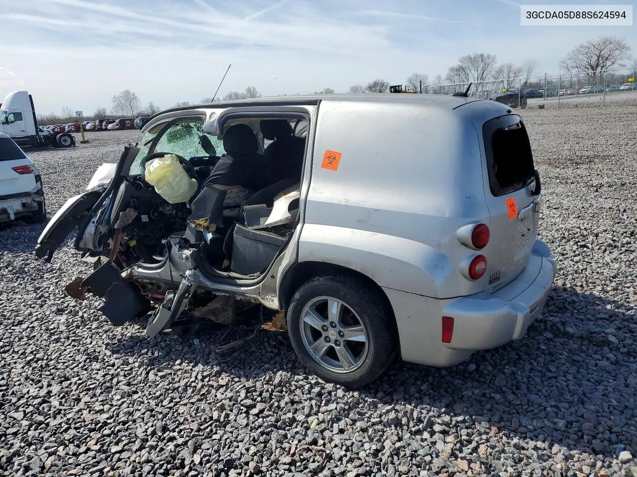 2008 Chevrolet Hhr Panel Lt VIN: 3GCDA05D88S624594 Lot: 46092966