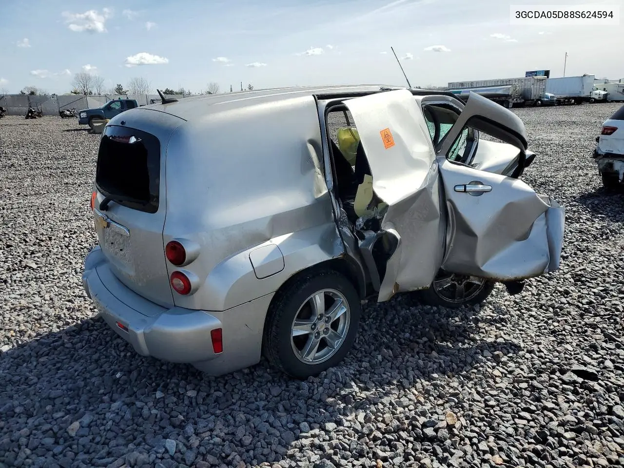 2008 Chevrolet Hhr Panel Lt VIN: 3GCDA05D88S624594 Lot: 46092966
