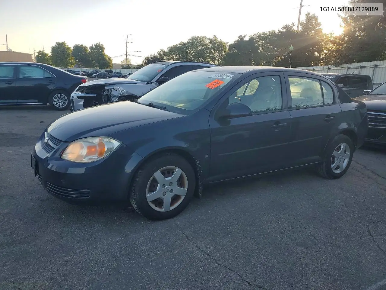 2008 Chevrolet Cobalt Lt VIN: 1G1AL58F887129889 Lot: 55790256