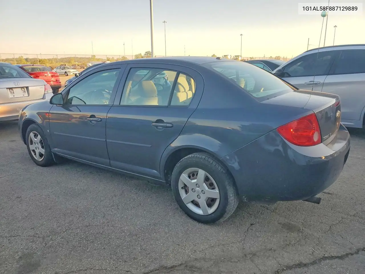 2008 Chevrolet Cobalt Lt VIN: 1G1AL58F887129889 Lot: 55790256