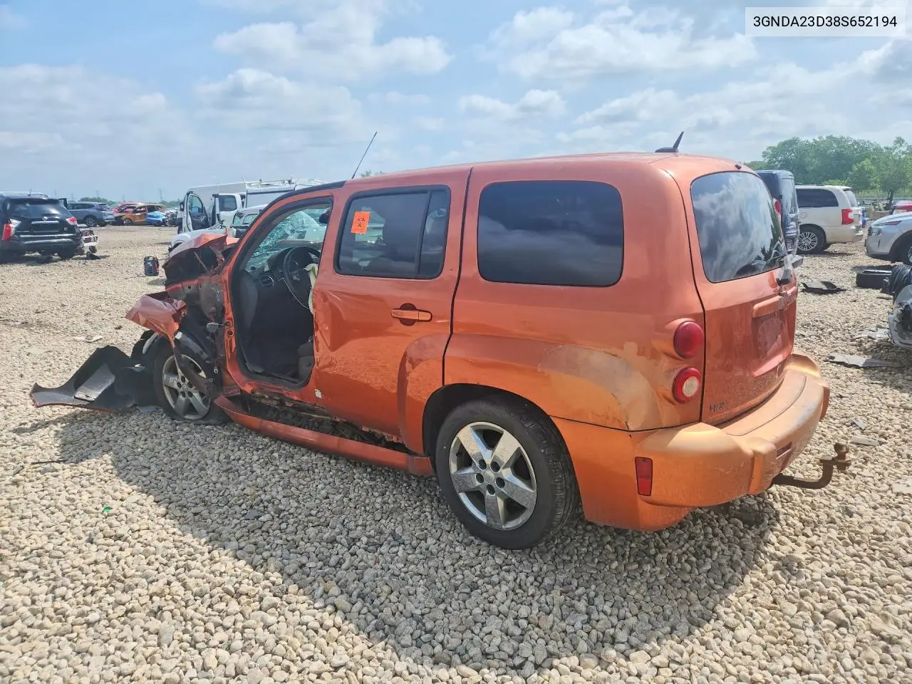 2008 Chevrolet Hhr Lt VIN: 3GNDA23D38S652194 Lot: 56293456