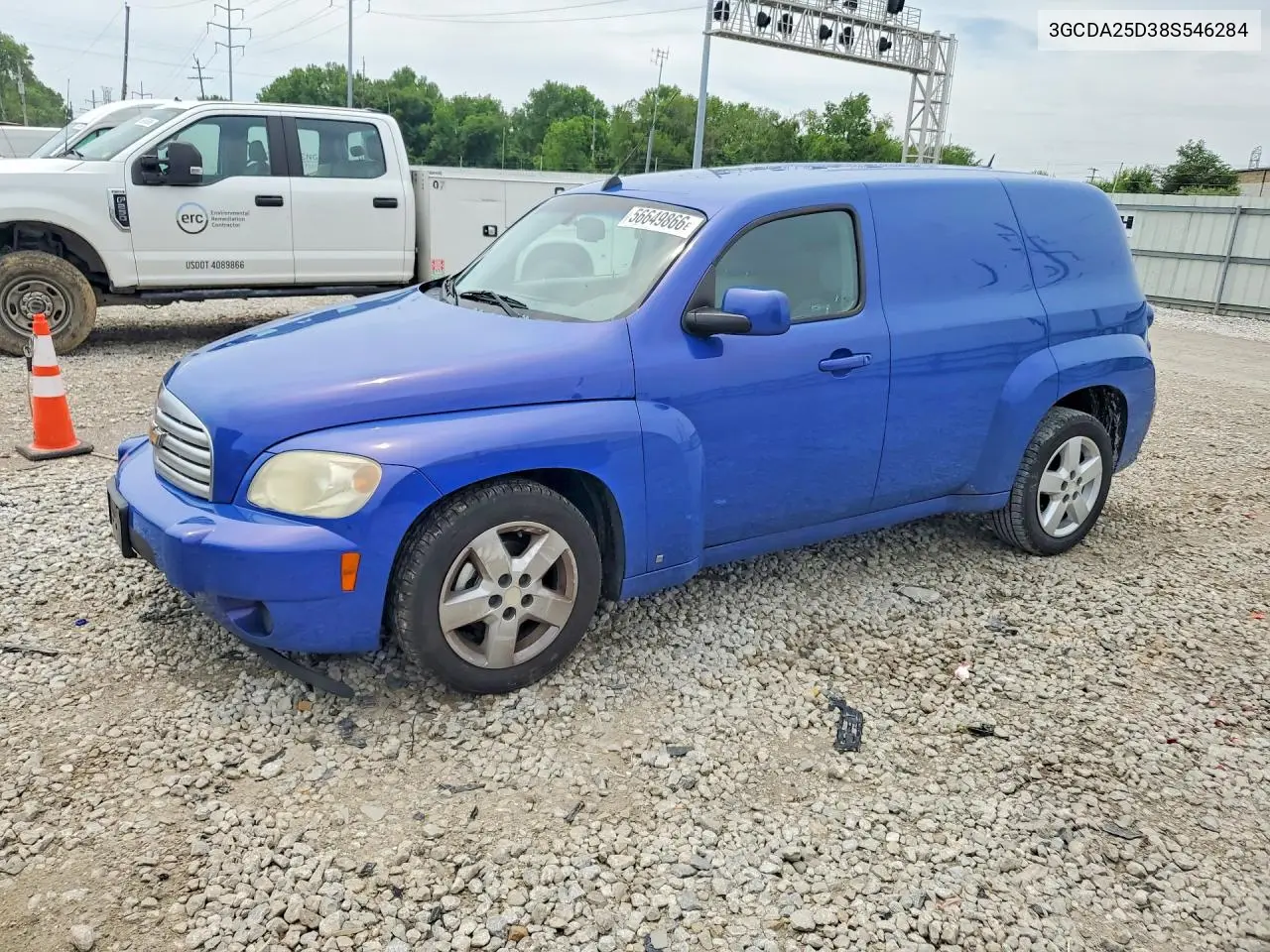2008 Chevrolet Hhr Panel Lt VIN: 3GCDA25D38S546284 Lot: 56649866