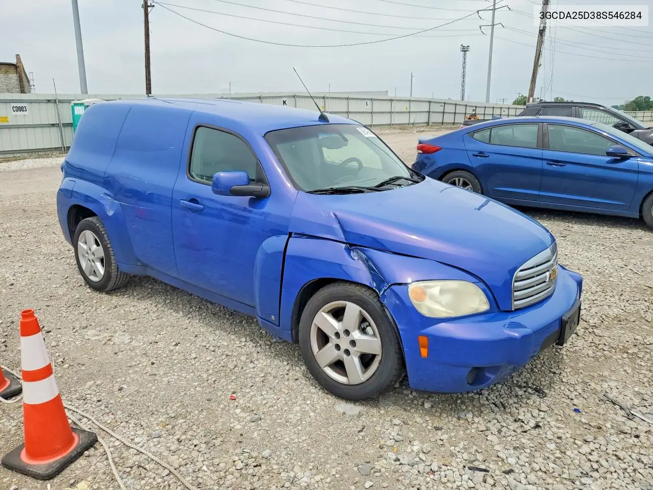 2008 Chevrolet Hhr Panel Lt VIN: 3GCDA25D38S546284 Lot: 56649866