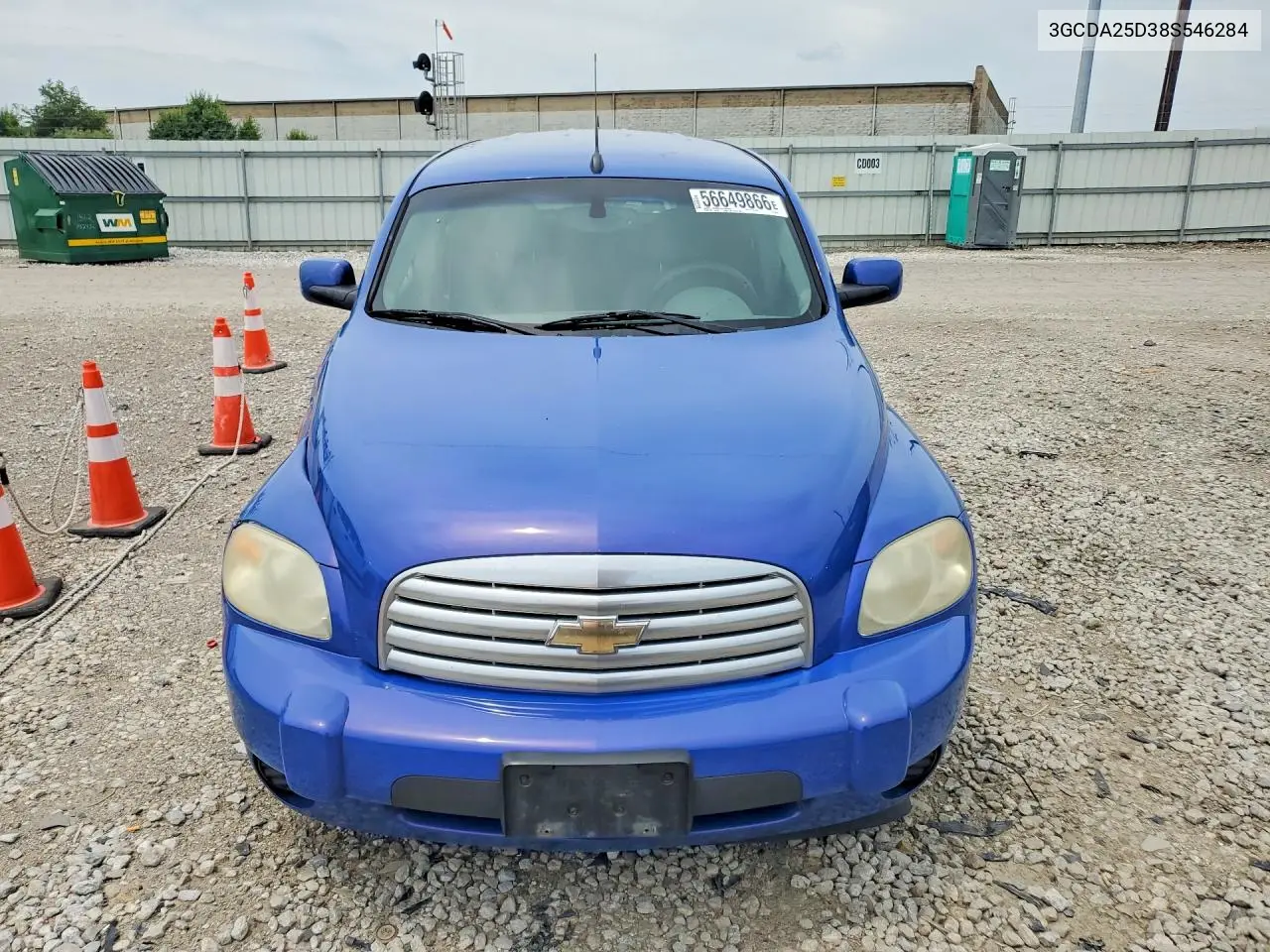 2008 Chevrolet Hhr Panel Lt VIN: 3GCDA25D38S546284 Lot: 56649866