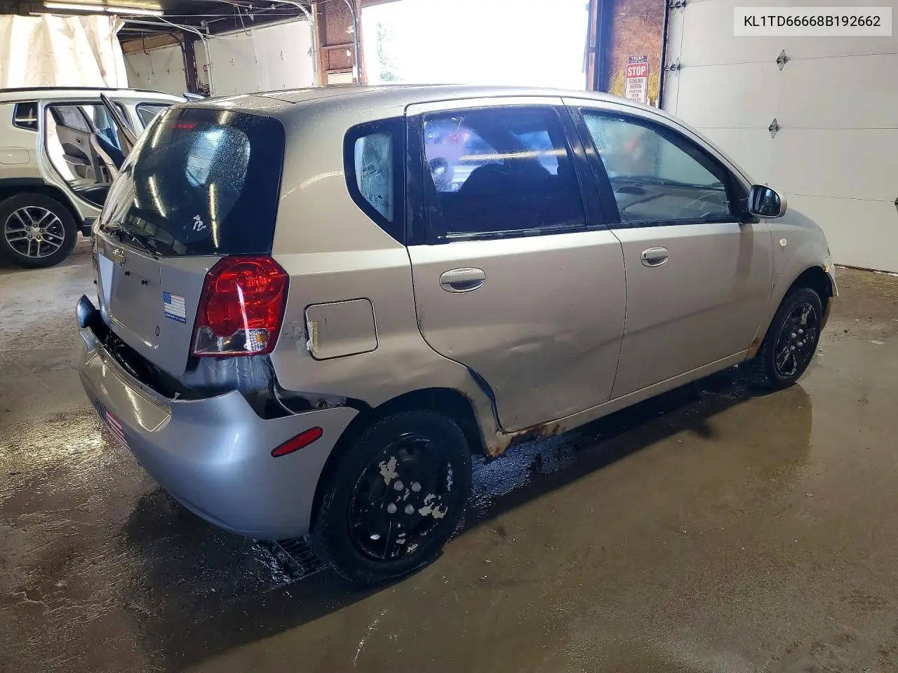 2008 Chevrolet Aveo Base VIN: KL1TD66668B192662 Lot: 56687156