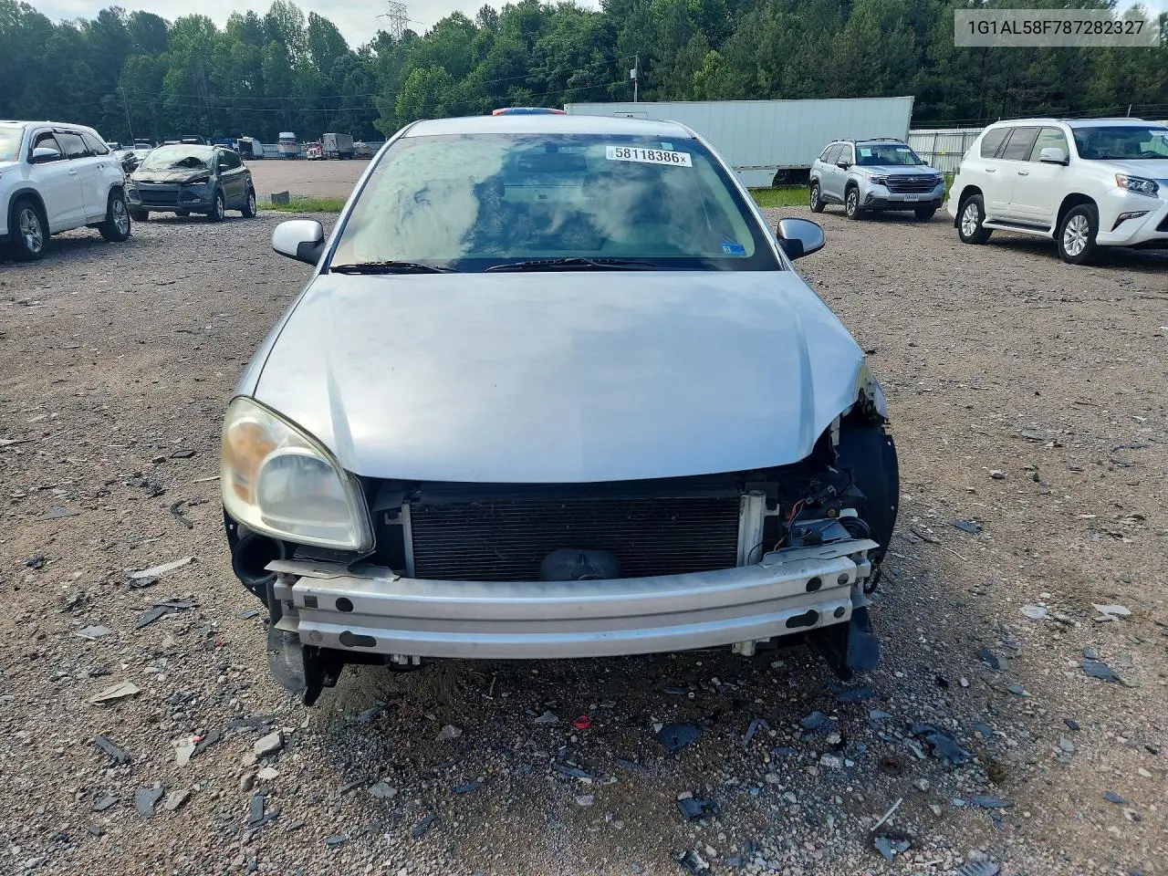 2008 Chevrolet Cobalt Lt VIN: 1G1AL58F787282327 Lot: 58118386