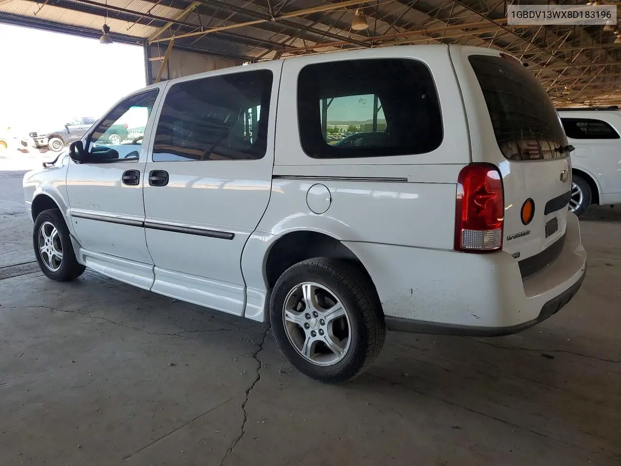 2008 Chevrolet Uplander Incomplete VIN: 1GBDV13WX8D183196 Lot: 58516446