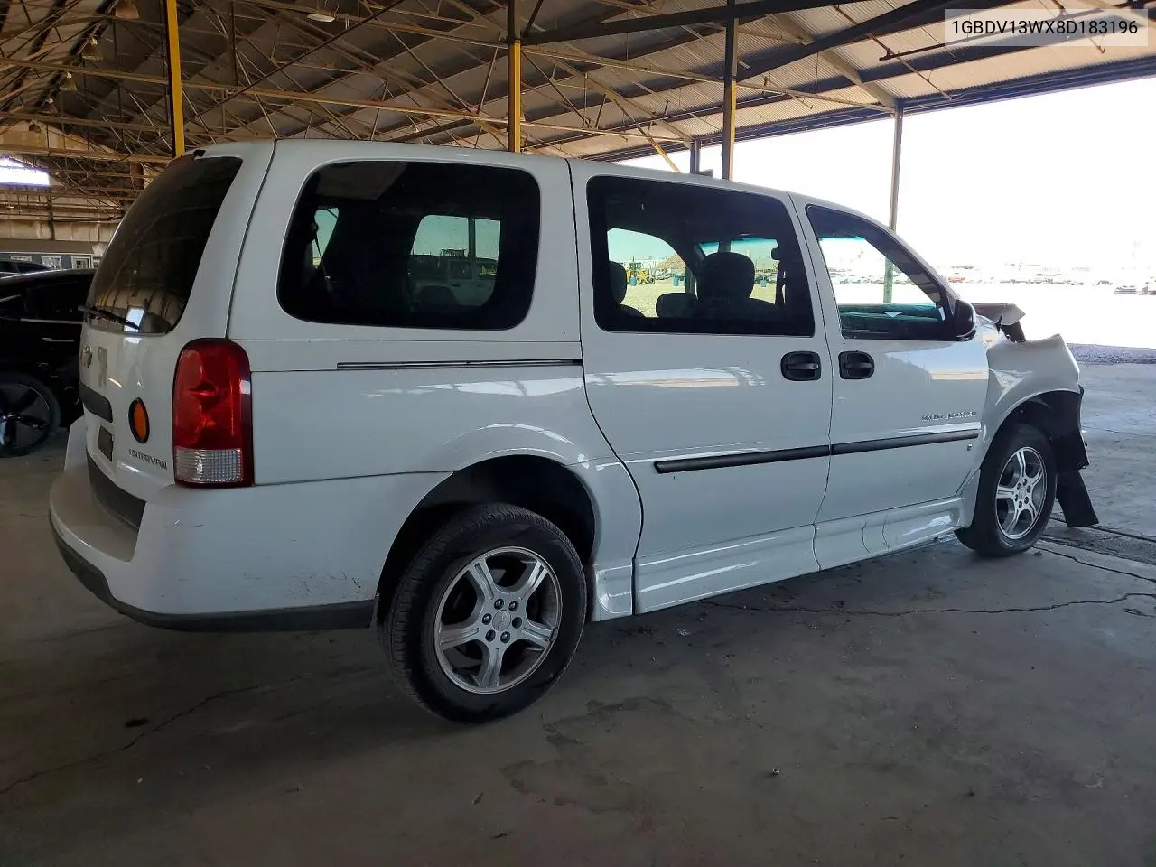 2008 Chevrolet Uplander Incomplete VIN: 1GBDV13WX8D183196 Lot: 58516446