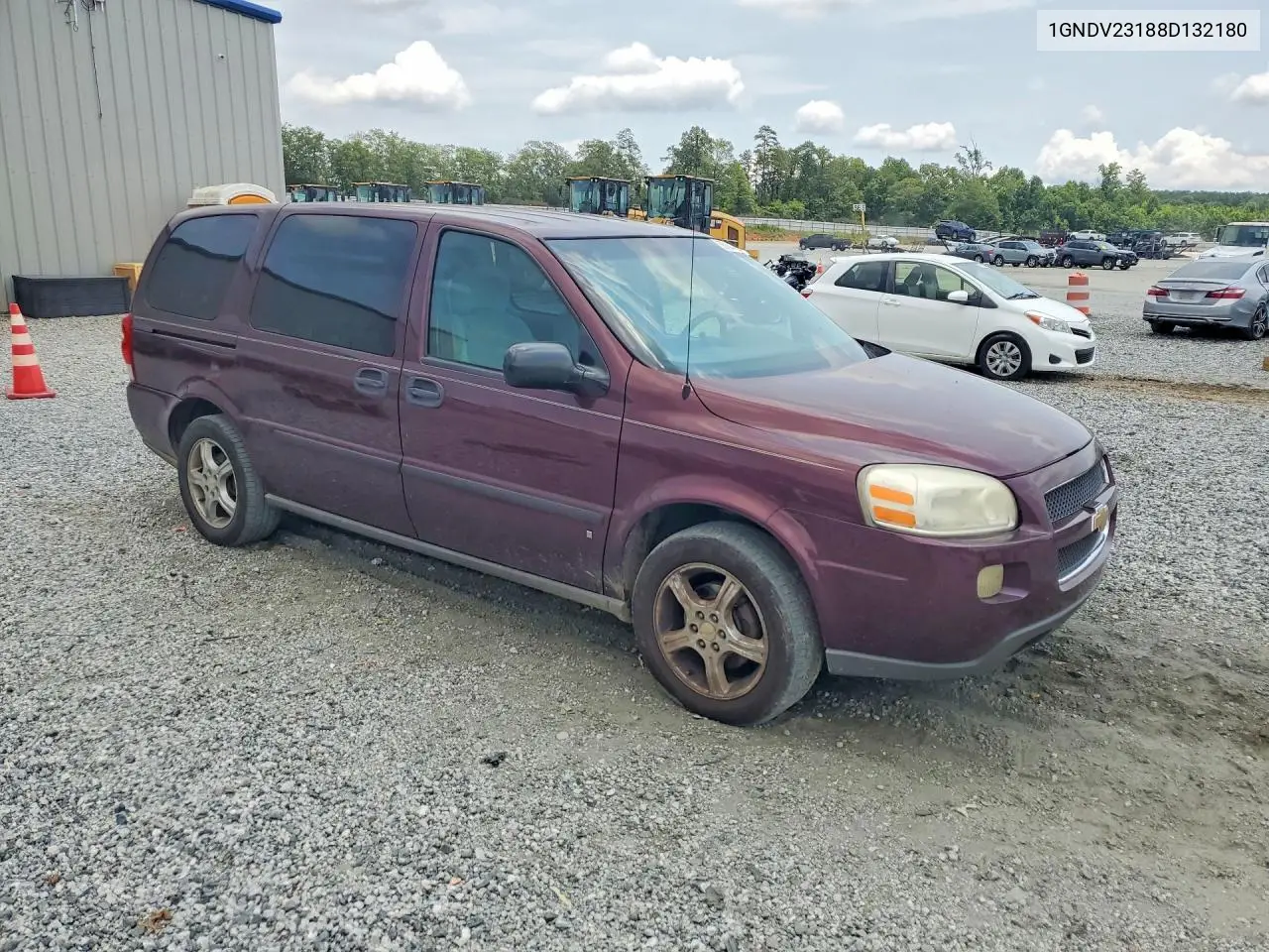 2008 Chevrolet Uplander Ls VIN: 1GNDV23188D132180 Lot: 58884726