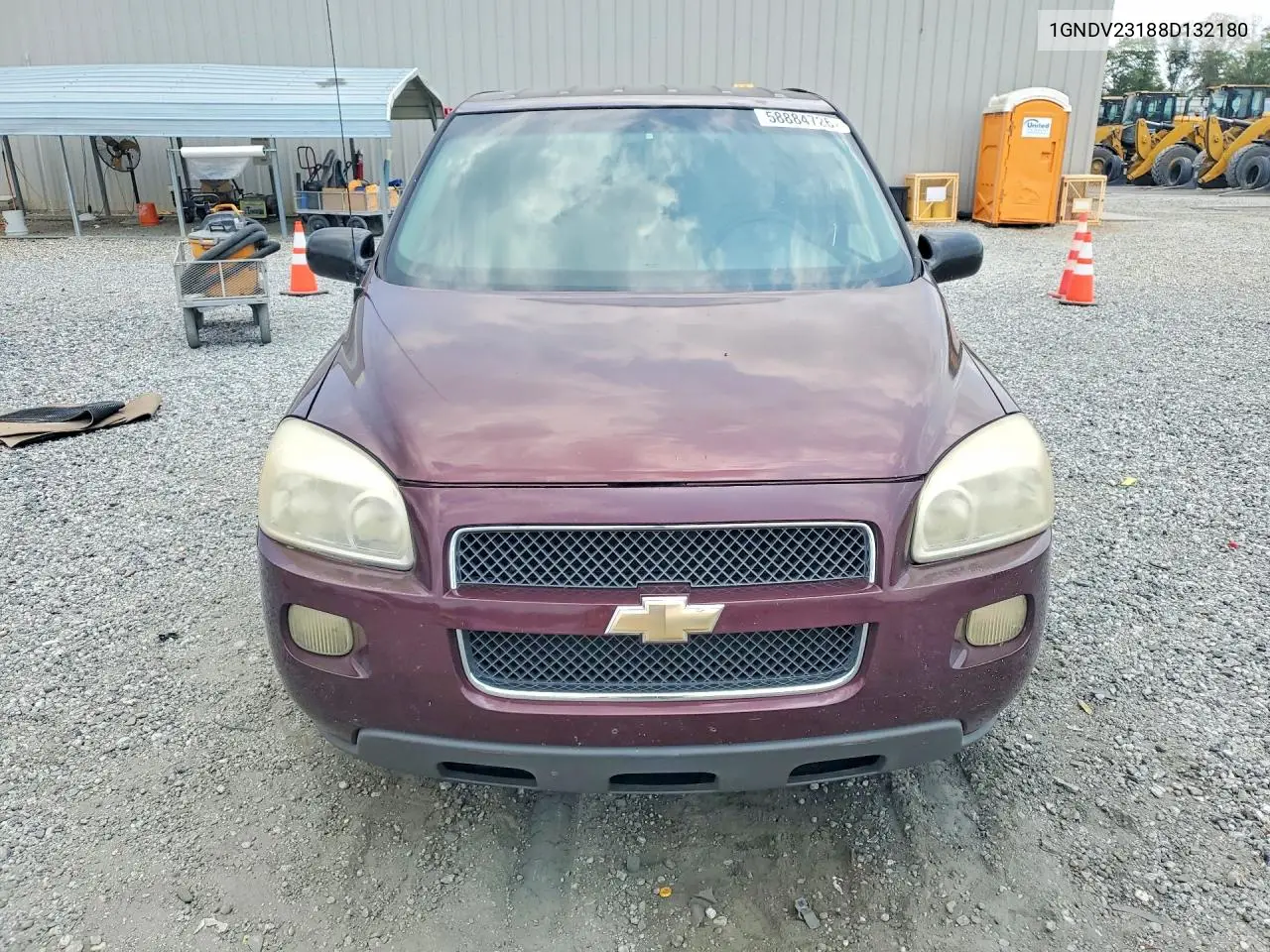 2008 Chevrolet Uplander Ls VIN: 1GNDV23188D132180 Lot: 58884726