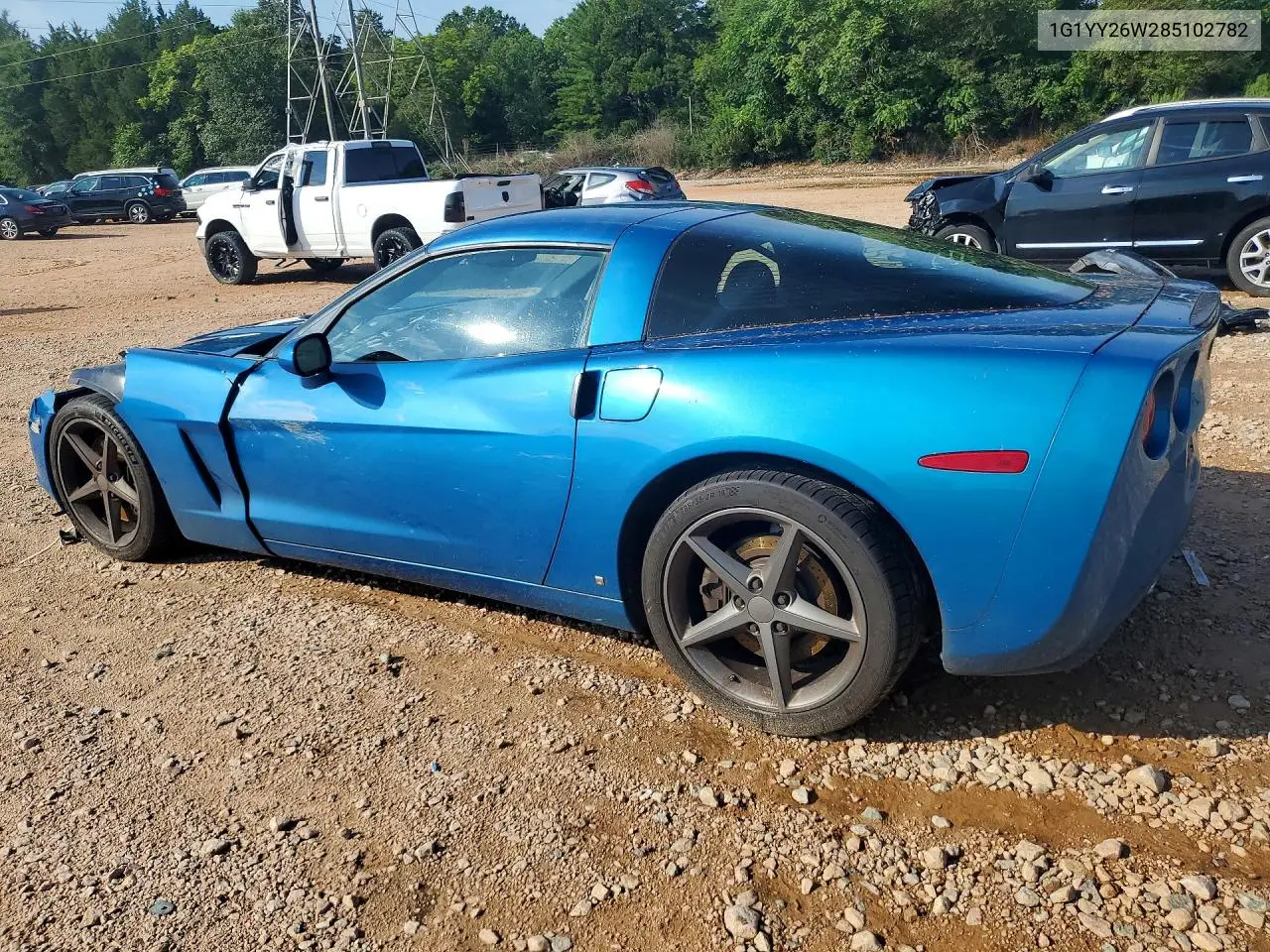 2008 Chevrolet Corvette VIN: 1G1YY26W285102782 Lot: 59588166