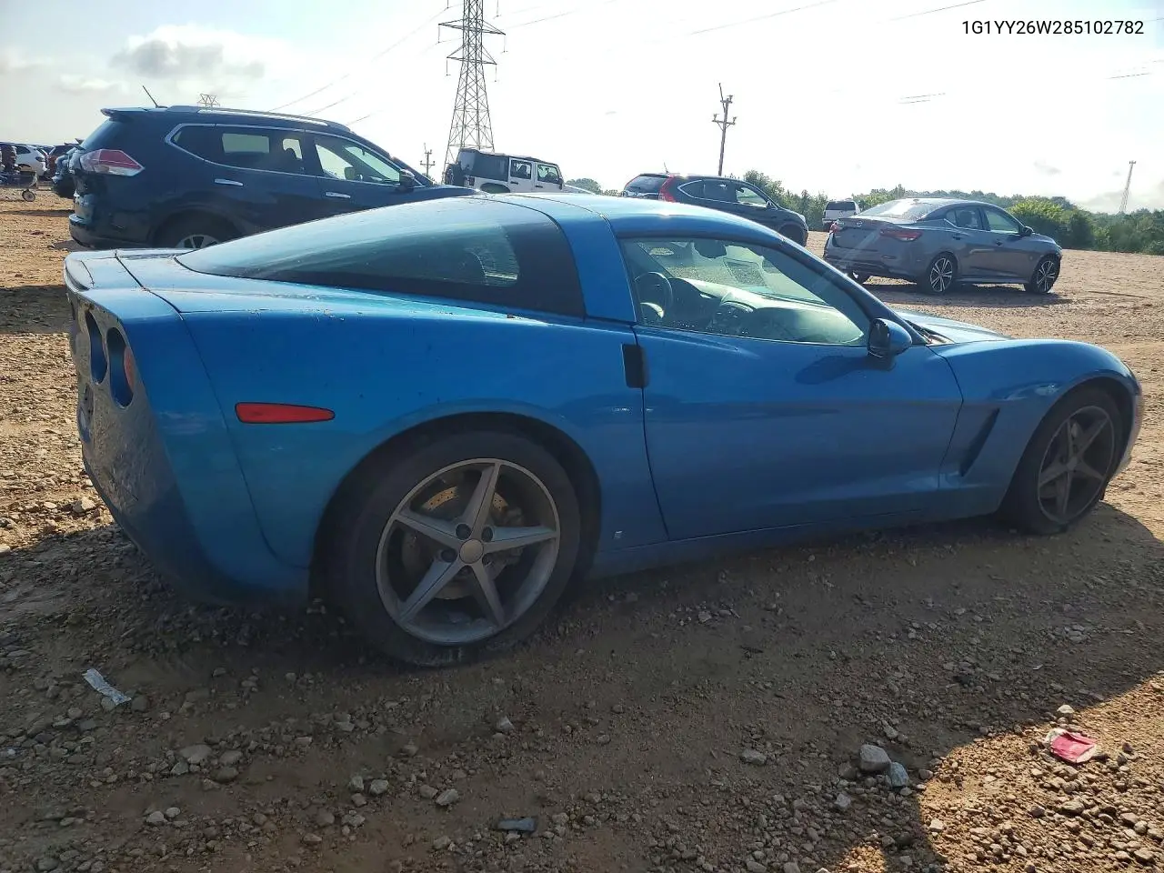 2008 Chevrolet Corvette VIN: 1G1YY26W285102782 Lot: 59588166
