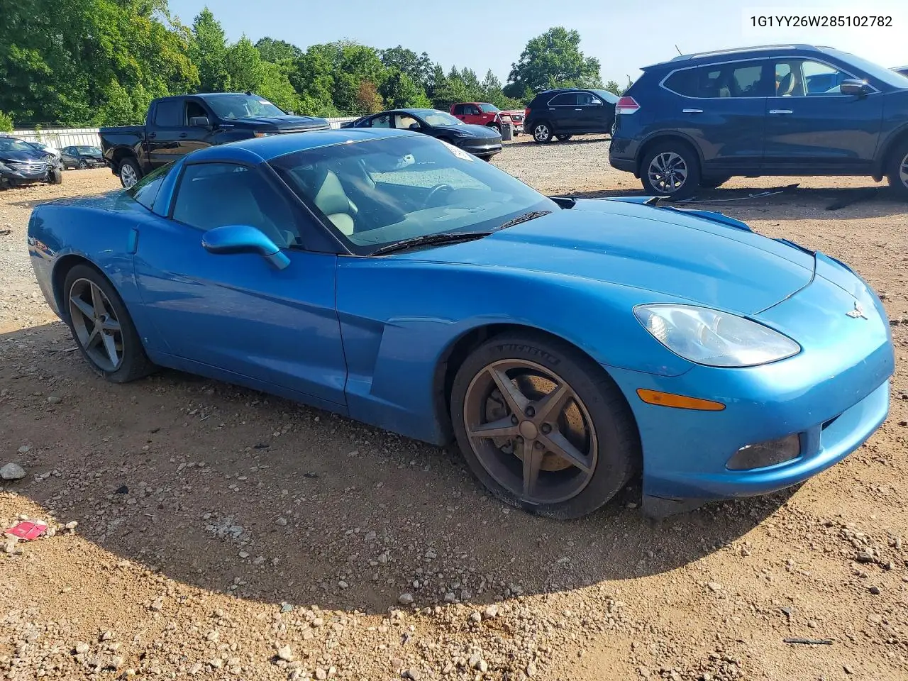 2008 Chevrolet Corvette VIN: 1G1YY26W285102782 Lot: 59588166