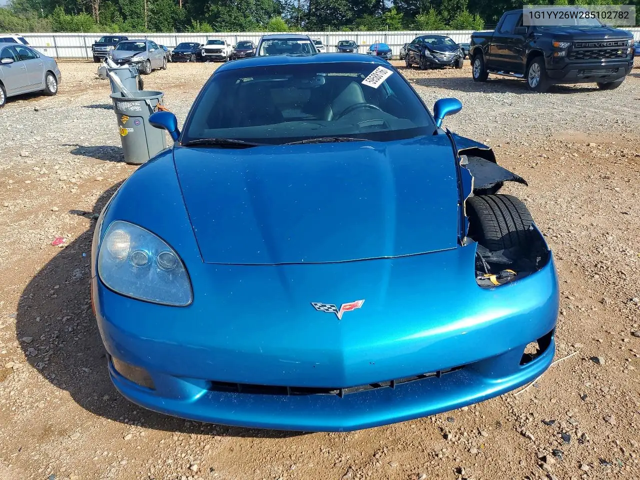 2008 Chevrolet Corvette VIN: 1G1YY26W285102782 Lot: 59588166