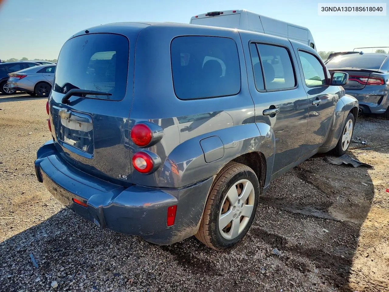 2008 Chevrolet Hhr Ls VIN: 3GNDA13D18S618040 Lot: 59719416