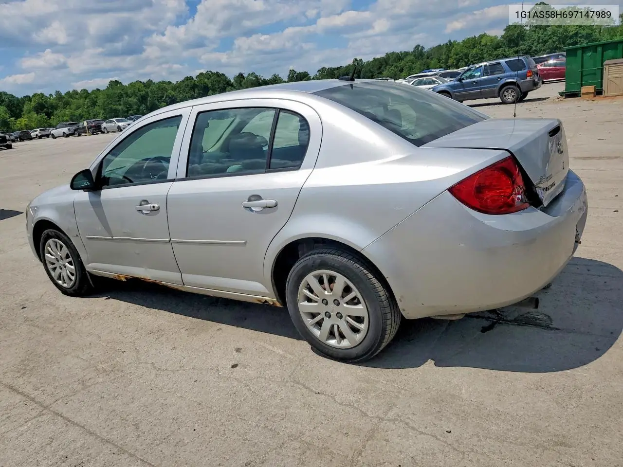 2009 Chevrolet Cobalt Ls VIN: 1G1AS58H697147989 Lot: 55726616