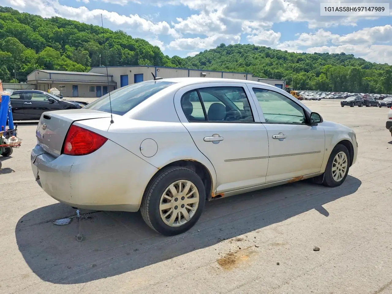 2009 Chevrolet Cobalt Ls VIN: 1G1AS58H697147989 Lot: 55726616