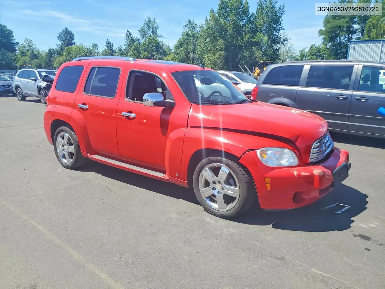 2009 Chevrolet Hhr Lt VIN: 3GNCA53V29S510720 Lot: 55734306