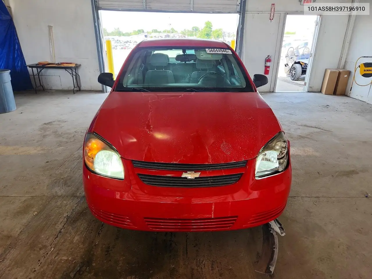 2009 Chevrolet Cobalt Ls VIN: 1G1AS58H397196910 Lot: 56044946