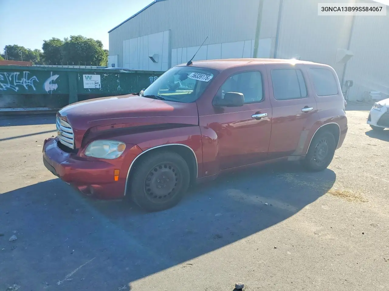 2009 Chevrolet Hhr Ls VIN: 3GNCA13B99S584067 Lot: 56339176