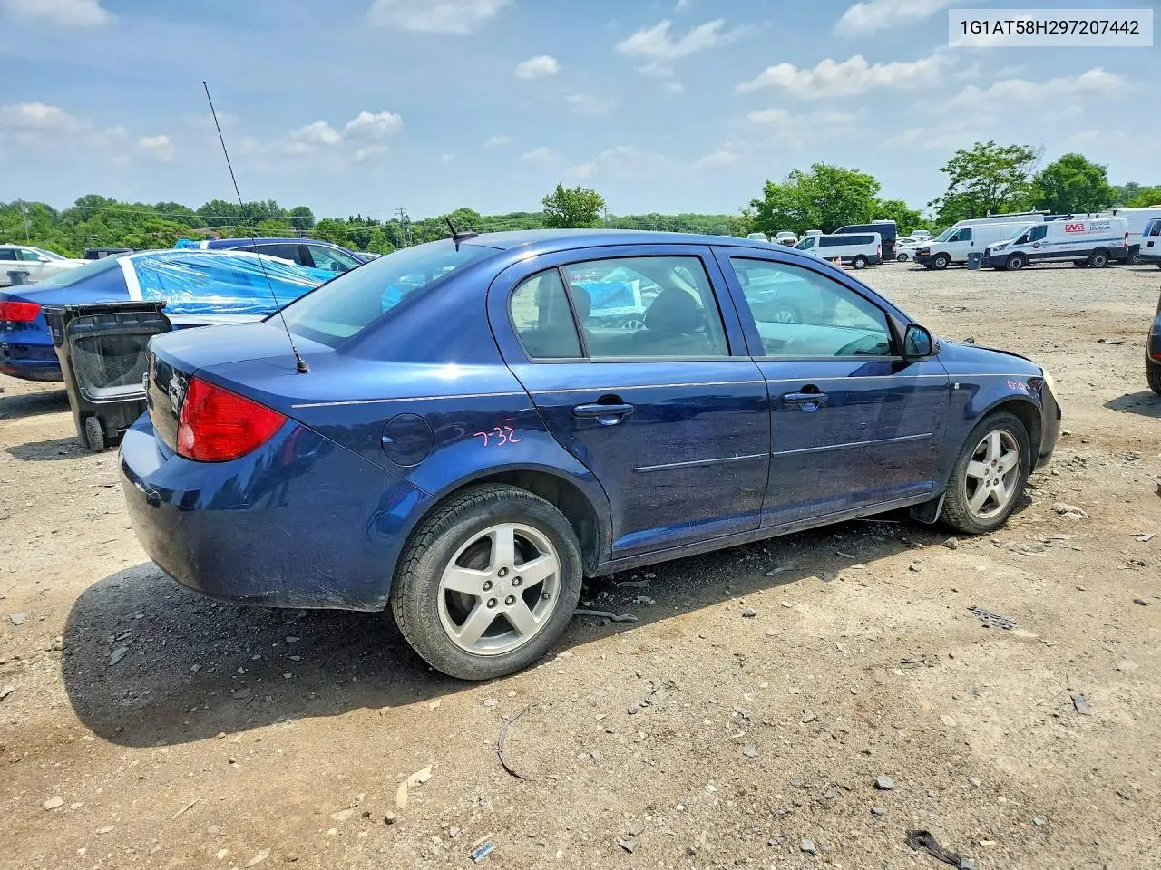 2009 Chevrolet Cobalt Lt VIN: 1G1AT58H297207442 Lot: 56505086