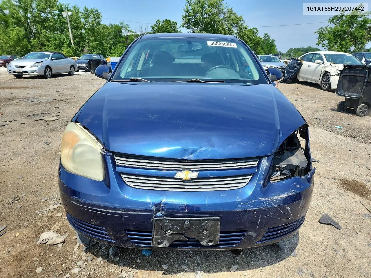 2009 Chevrolet Cobalt Lt VIN: 1G1AT58H297207442 Lot: 56505086