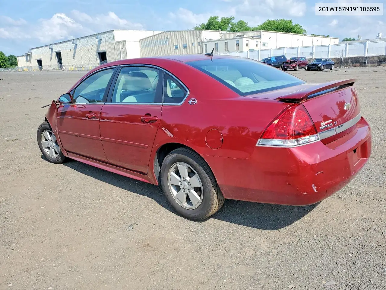 2009 Chevrolet Impala 1Lt VIN: 2G1WT57N191106595 Lot: 56770746