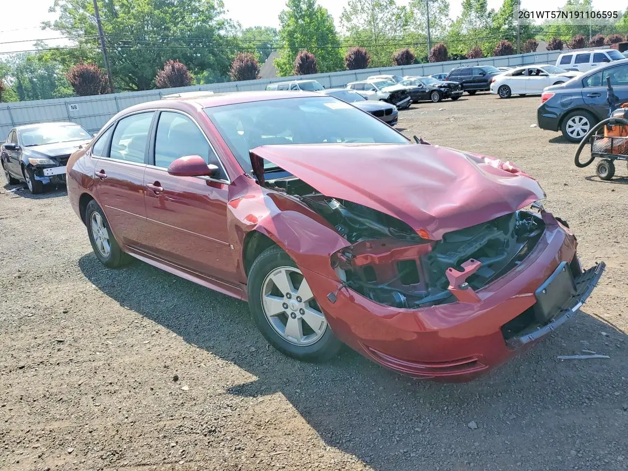 2009 Chevrolet Impala 1Lt VIN: 2G1WT57N191106595 Lot: 56770746