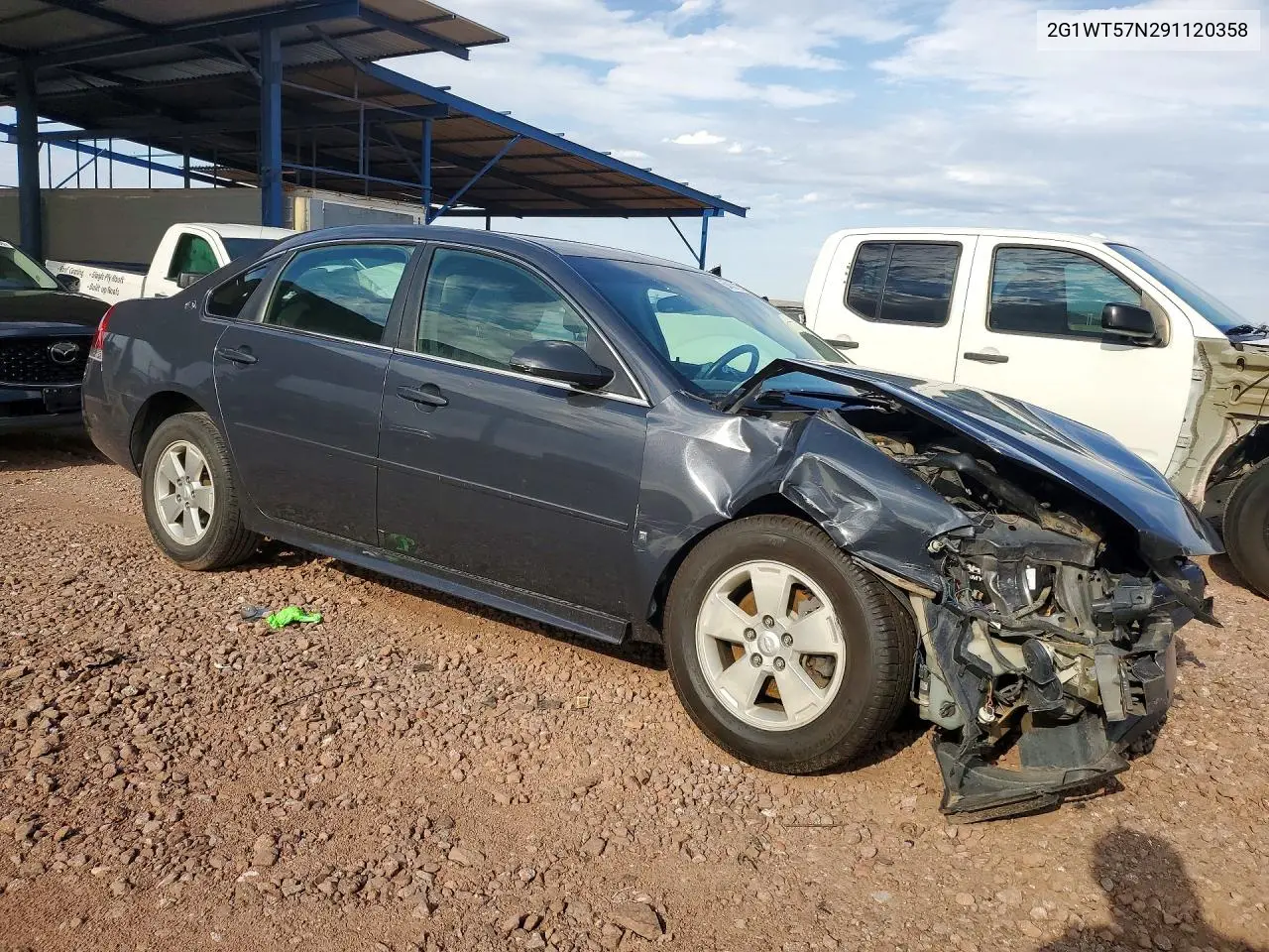 2009 Chevrolet Impala 4D VIN: 2G1WT57N291120358 Lot: 60430126