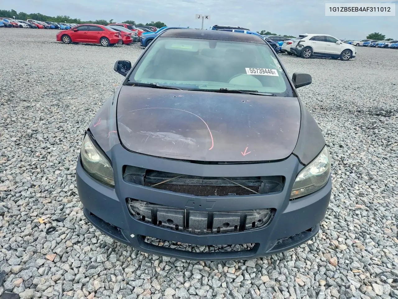 2010 Chevrolet Malibu Ls VIN: 1G1ZB5EB4AF311012 Lot: 55739446