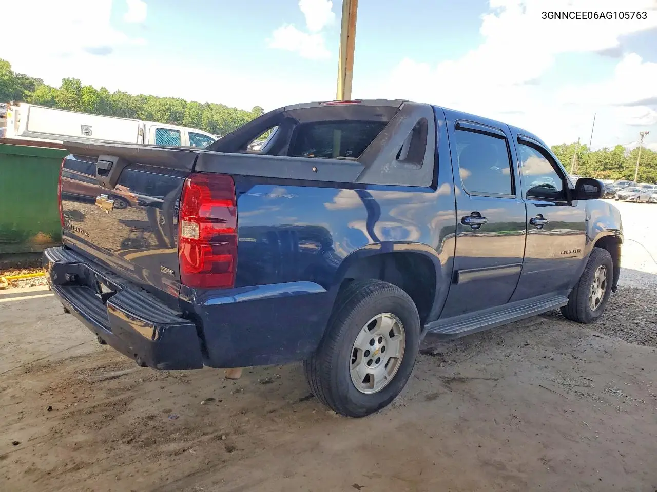 2010 Chevrolet Avalanche Ls VIN: 3GNNCEE06AG105763 Lot: 55819036