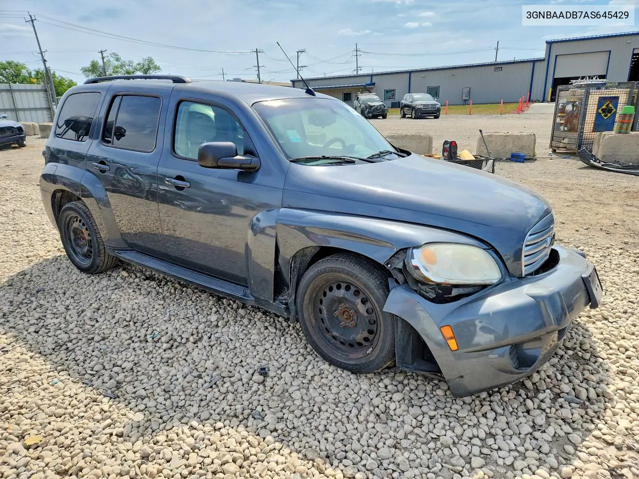 2010 Chevrolet Hhr VIN: 3GNBAADB7AS645429 Lot: 56041166