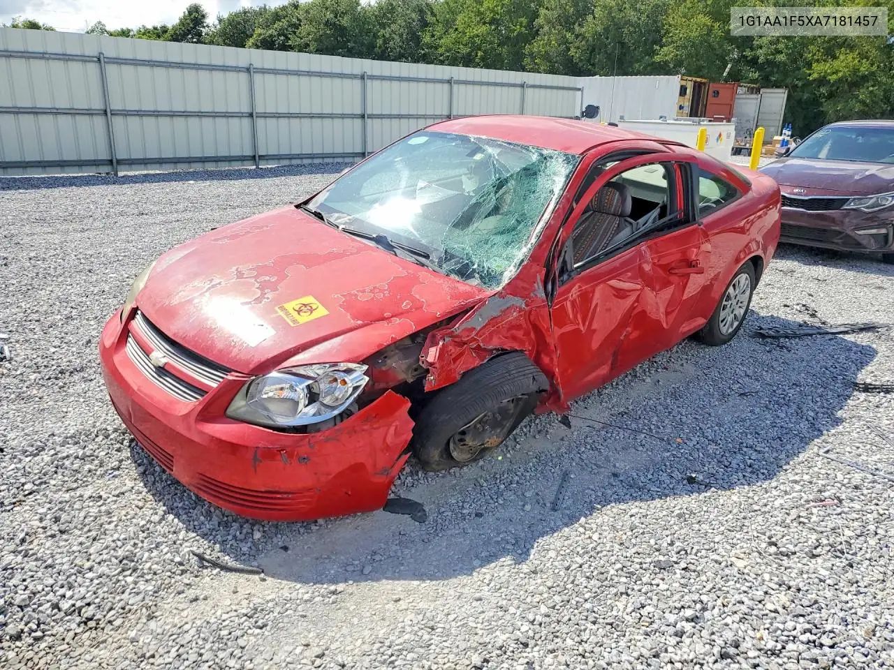 2010 Chevrolet Cobalt Ls VIN: 1G1AA1F5XA7181457 Lot: 56224186