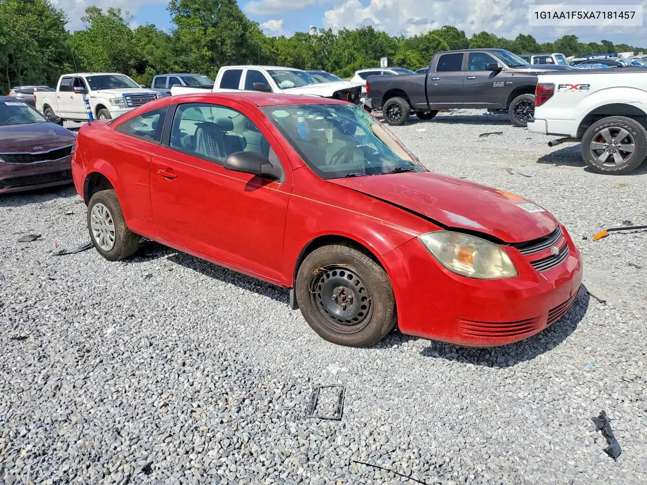 2010 Chevrolet Cobalt Ls VIN: 1G1AA1F5XA7181457 Lot: 56224186