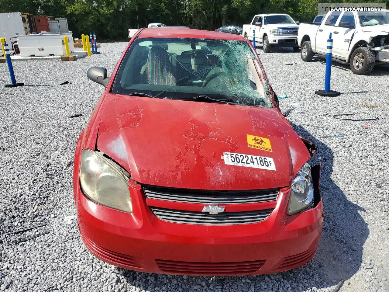 2010 Chevrolet Cobalt Ls VIN: 1G1AA1F5XA7181457 Lot: 56224186