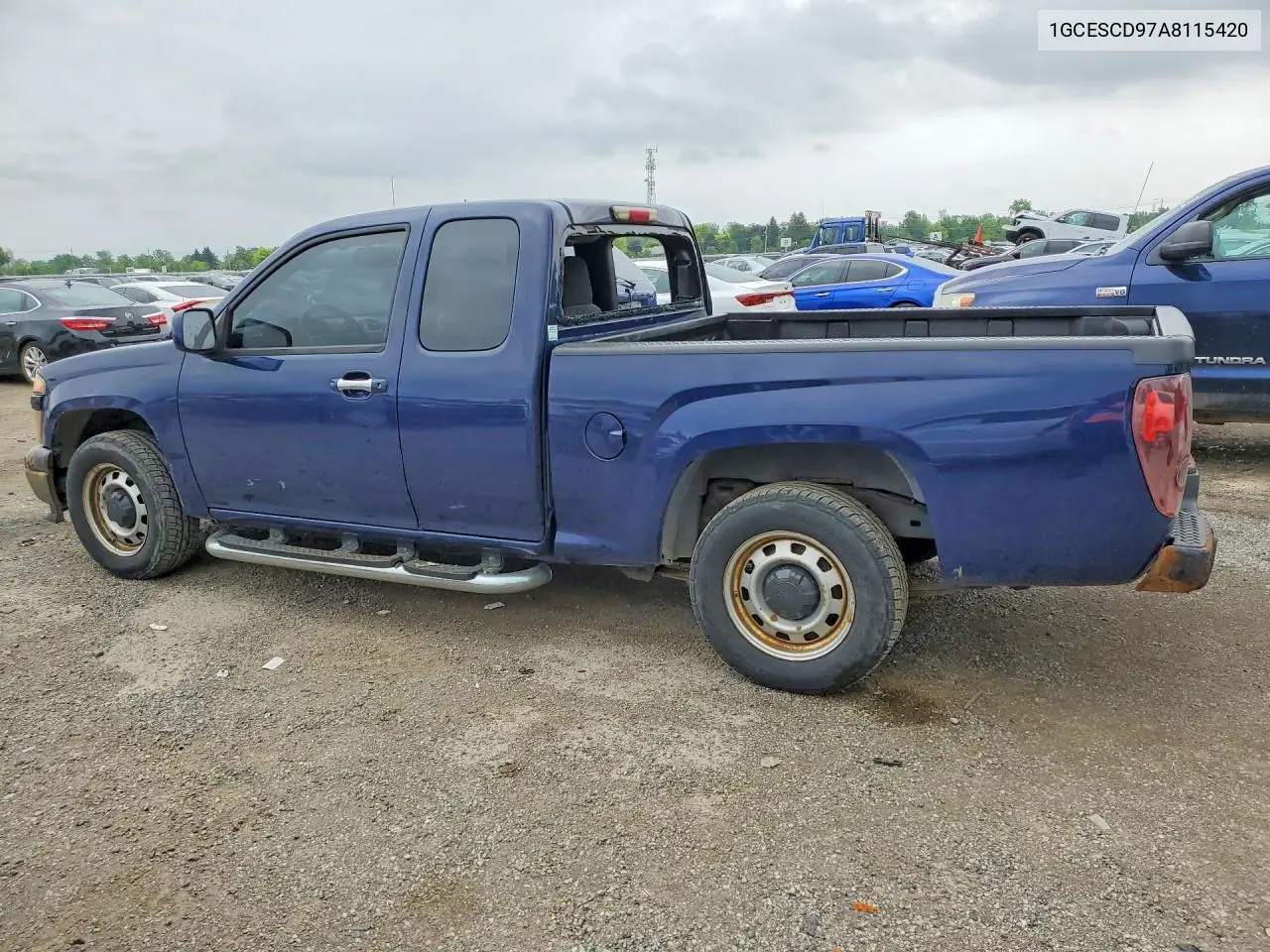 2010 Chevrolet Colorado Lt VIN: 1GCESCD97A8115420 Lot: 56801856