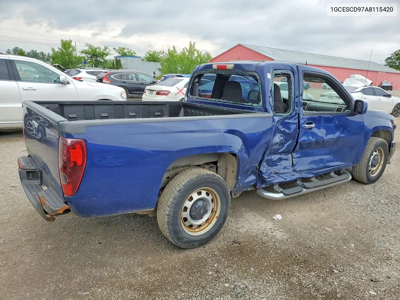 2010 Chevrolet Colorado Lt VIN: 1GCESCD97A8115420 Lot: 56801856