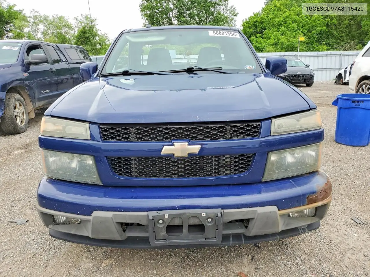 2010 Chevrolet Colorado Lt VIN: 1GCESCD97A8115420 Lot: 56801856