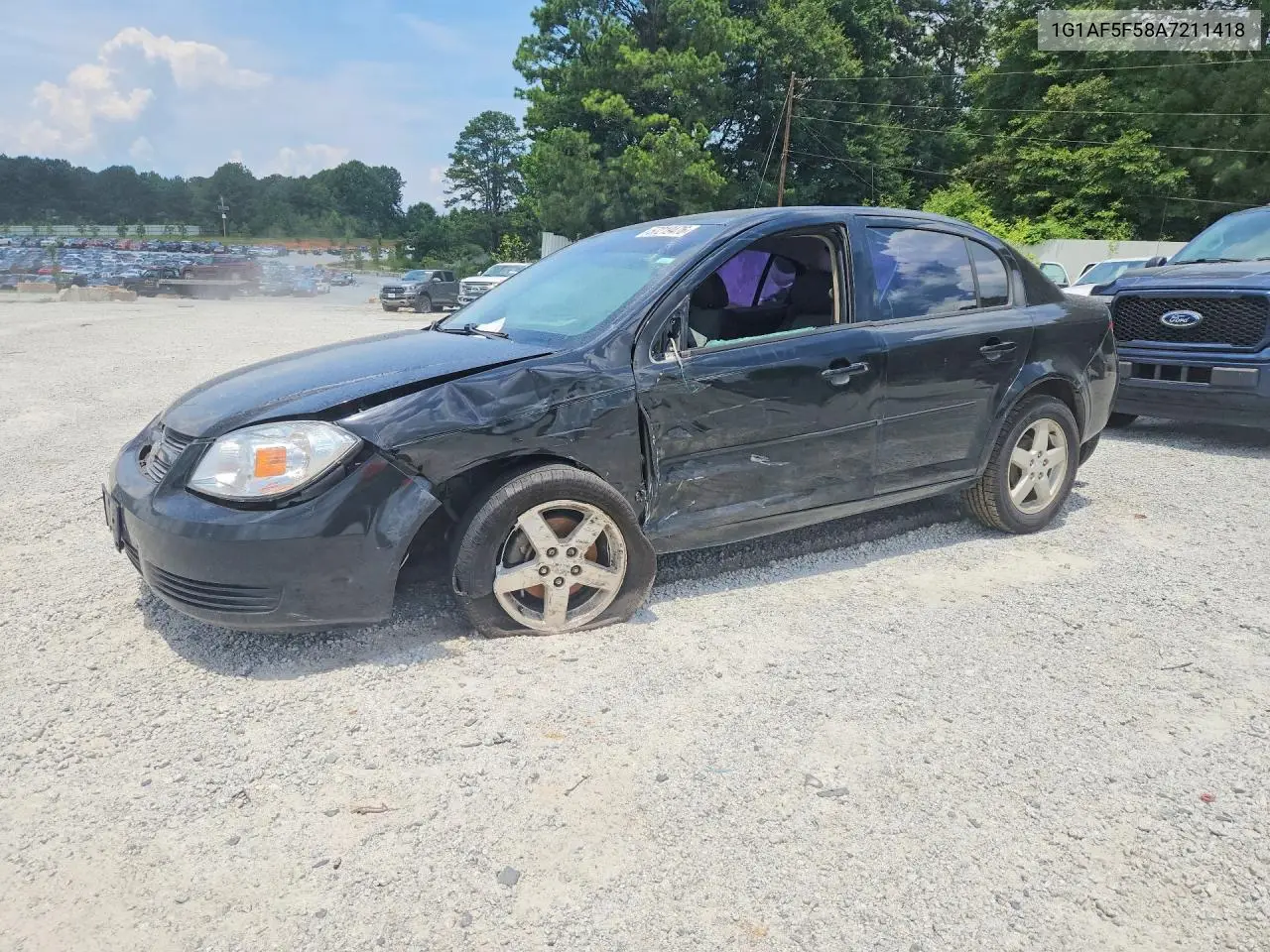 2010 Chevrolet Cobalt 2Lt VIN: 1G1AF5F58A7211418 Lot: 57219476