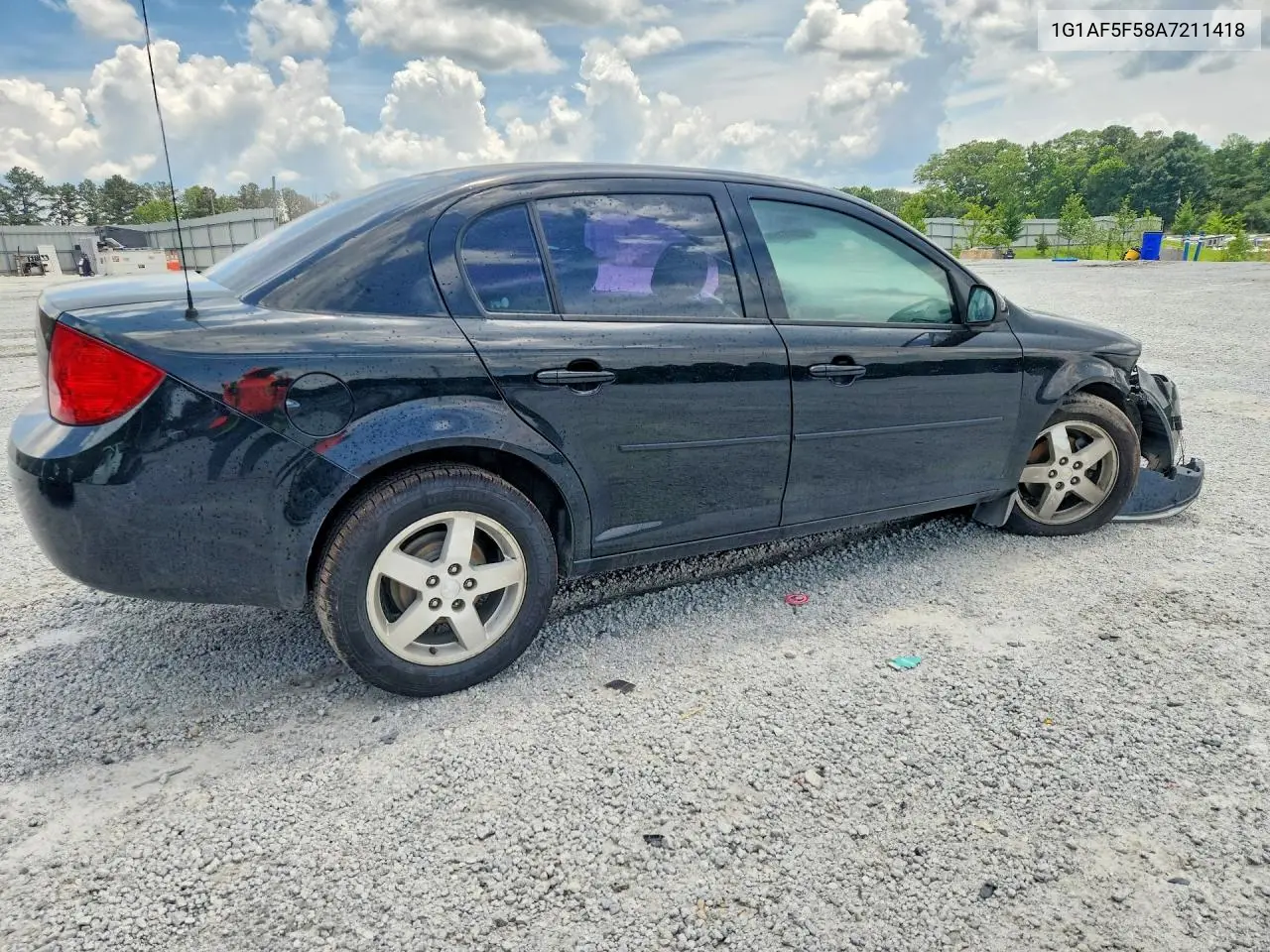 2010 Chevrolet Cobalt 2Lt VIN: 1G1AF5F58A7211418 Lot: 57219476