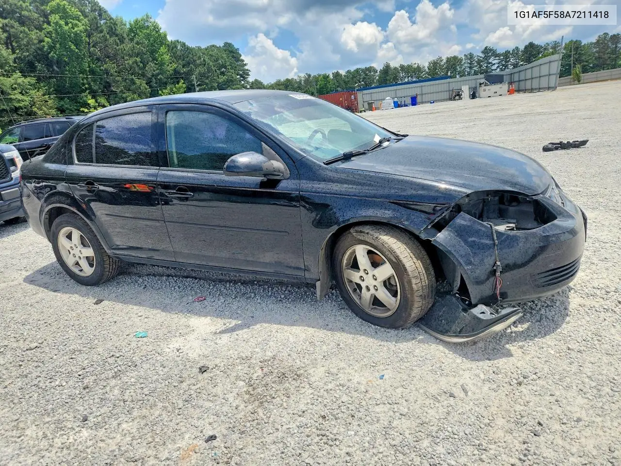 2010 Chevrolet Cobalt 2Lt VIN: 1G1AF5F58A7211418 Lot: 57219476