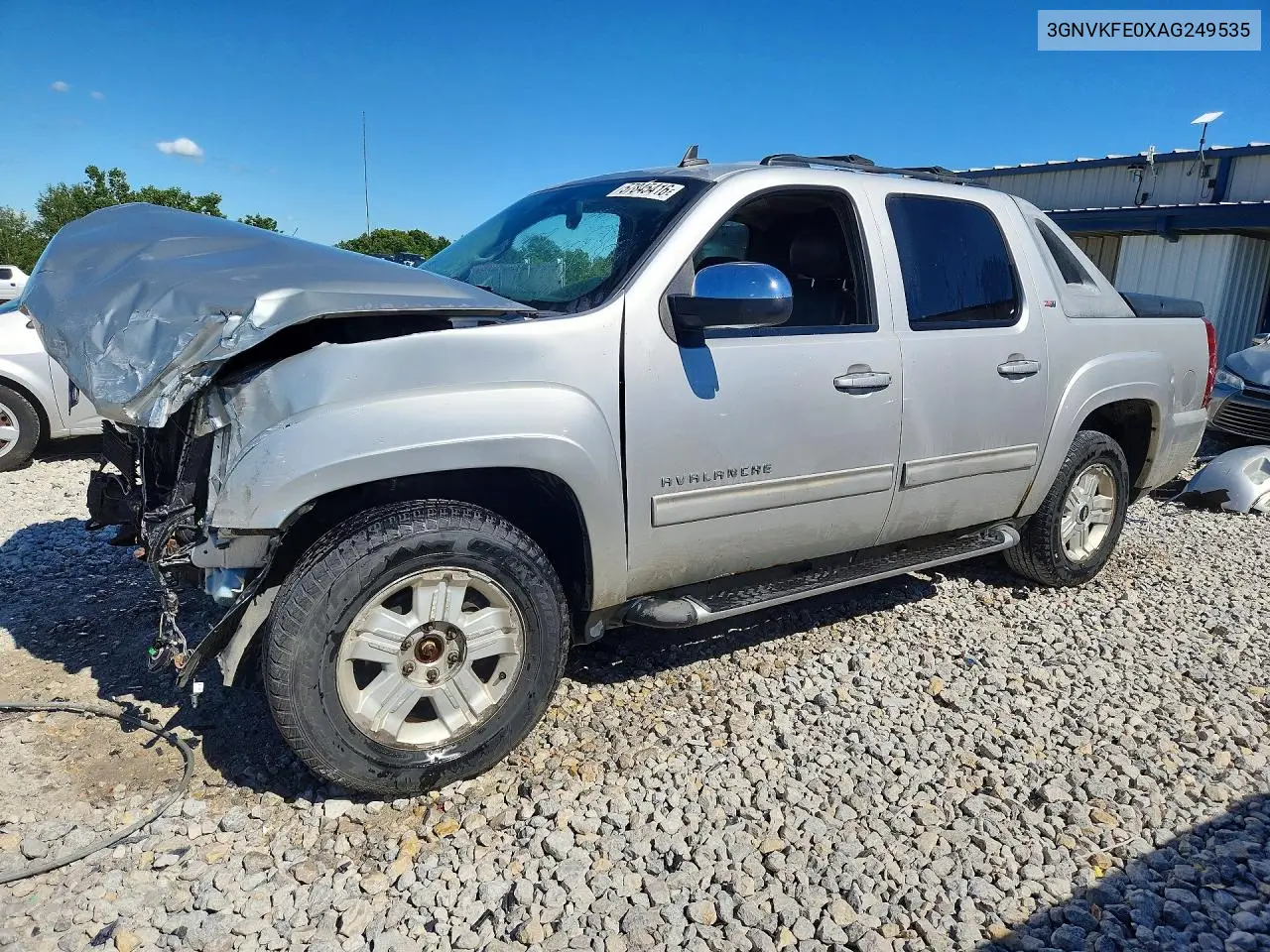 2010 Chevrolet Avalanche Lt VIN: 3GNVKFE0XAG249535 Lot: 57845416