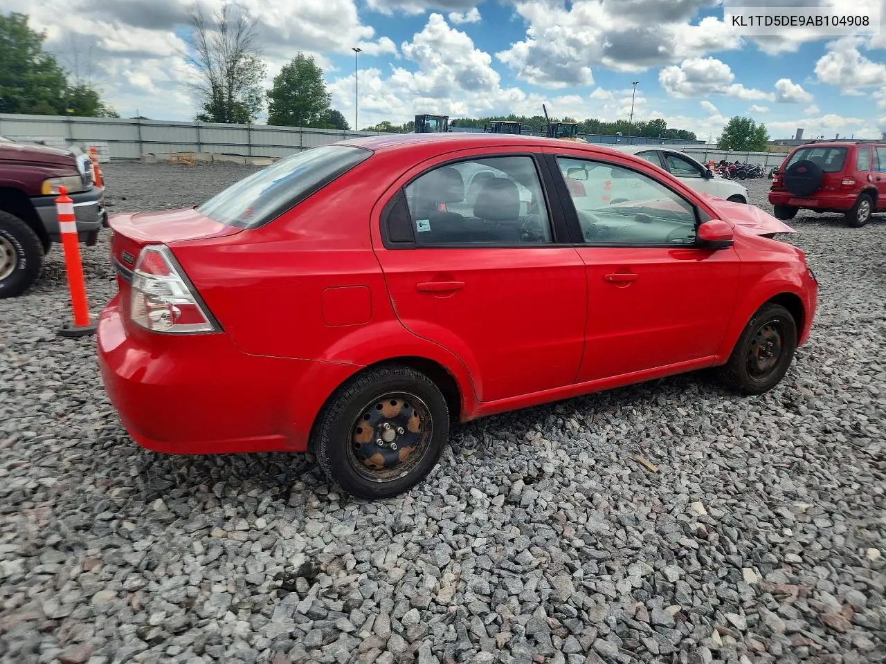 2010 Chevrolet Aveo Ls VIN: KL1TD5DE9AB104908 Lot: 58285216