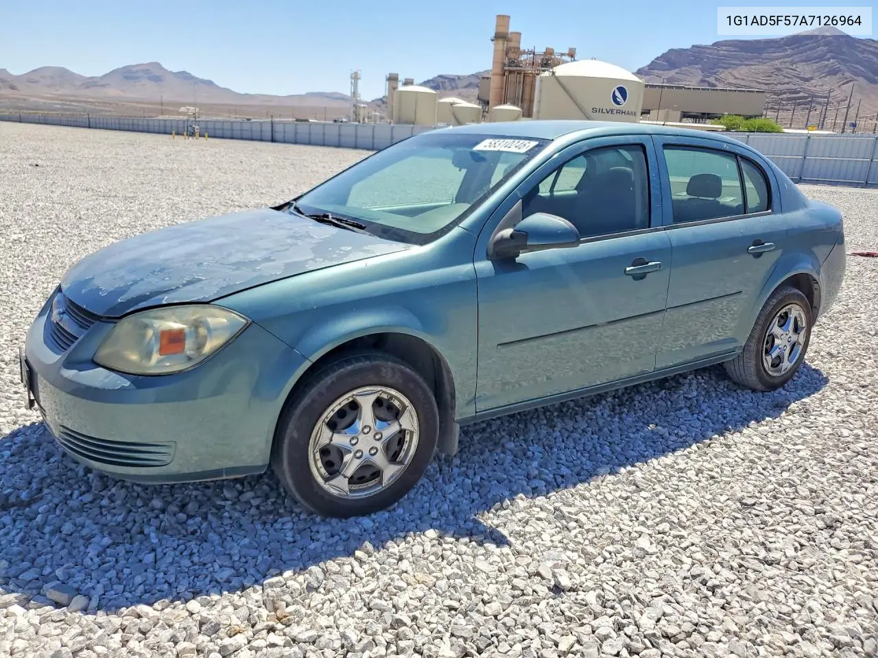 2010 Chevrolet Cobalt 1Lt VIN: 1G1AD5F57A7126964 Lot: 58310246